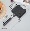 Sartén antiadherente para desayuno, para uso doméstico, para sándwiches, pan tostado, para exteriores, venta al por mayor
