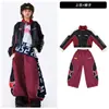 Ropa de Calle de Hip Hop para Niños Ropa de Moda Batería Motocicleta Genial y Atractiva Ropa de Presentación Niños Hip Hop Ropa Infantil Conjunto de Hip Hop para Jóvenes