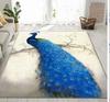 Alfombra para sala de estar de pavo real alfombra para dormitorio comedor suministro de ebay Amazon tamaño de patrón de pelo de una generación