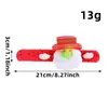 Oso Santa de Liquen Círculo de Palmadas Lindo Terciopelo Infantil Pulsera Luminosa Círculo de Palmadas Navideño Regalo