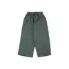 Pantalones de trabajo para niños AnGu YuanBao 2026 nuevo modelo de otoño pantalones largos deportivos para exteriores para niñas y niños pequeños pantalones de pierna recta
