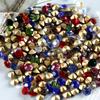 Ventas Directas de Fábrica de Diamantes Aaa de Comercio Nacional, Diamantes de Cristal de Vidrio Redondos Coloridos de Fondo Puntiagudo, Pedrería, Accesorios para Joyería y Ropa DIY