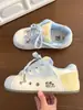 Sapatos Plataforma Estilo Coreano Sapatos Femininos 2026 Verão Novos Superfície de Couro Confortáveis Sapatos Brancos Bico Redondo Fofo Faz os Pés Parecerem Menores Sapatos Femininos