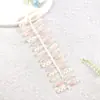 Unhas Postiças Pré-Moldadas Estilo Gatinho Cravejadas de Diamante com Estampa, Peças de Nail Art Populares de Alta Qualidade, Unhas Postiças Embaladas em Tiras, Venda Direta da Fábrica