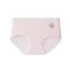 Ropa Interior Antibacteriana Nueva, Tiro Medio, 95% Algodón, Color Sólido, Calzones Triángulo Delgados, Sin Costuras, Cómodos, Transpirables, Amigables con la Piel, Tallas Grandes para Mujer