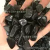 Pedra de Aquário de Cascalho de Obsidiana Natural Pedra para Suculentas Bonsai Decoração de Paisagismo de Jardim Atacado Por 100 Gramas