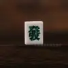 Porcelana de Alta Calidad Estilo Tíbet Astas de Ciervo Hueso Tallado Pizarra Blanca Fortuna Nube Roja Manualidades DIY Cuentas de Oración Accesorios