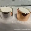 Tapa Oscilante de Doble Capa de 24 Dientes 48 mm Chapado en Oro UV Plata Tapa de Tornillo Tapa de Presión para Detergente para Ropa Cosméticos Lociones