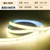 Fita de LED COB com 480 LEDs, fita adesiva, proteção ocular, alto índice de reprodução de cores, super brilhante, fita de LED controlada por sensor, autoadesiva, alto brilho