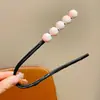 Haste de Cabelo Infantil 2025 Novos Acessórios de Cabelo para Meninas Adorável Adorno de Cabeça Meninas Coração Coque Haste de Cabelo