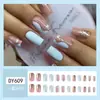 Unhas Usáveis Atacado Estilo Estampado Conjuntos de Unhas Usáveis Estilo Coreano Doce Suave Cool Múltiplos Estilos Arte de Unhas Pontas de Unha Usáveis