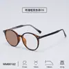 Monturas de Gafas de Moda con Enchufe Tipo T Casual para Hombre Protección Ocular Anti Luz Azul Gafas Fotocromáticas para Exteriores para Mujer Venta al por Mayor Versátil Montura Redonda