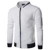Explosões transfronteiriças 2020 Suéter xadrez Cardigan Suéter de lazer esportivo masculino Jaqueta de moda Camisa com zíper Saída de fábrica