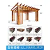 ¿La madera es propensa a pudrirse, el hierro es propenso a oxidarse? La pérgola de aleación de aluminio para uvas es la solución integral