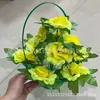 Suministros Funerarios, Cestas de Flores para Sacrificio, Cestas de Flores tipo Bandolera, Cestas de Rosas, Cestas de Flores para Qingming, Suministros Funerarios al por Mayor a Bajo Precio