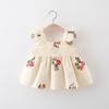 Vestido para bebé niña Verano Nuevo Estilo Floral Bebé Oferta Especial Encaje de Moda Falda de Princesa para Niña Vestido Delgado de Verano