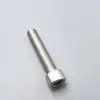 Accesorios para telar de chorro Tsudakoma Red Flag, que incluyen un pequeño bloque cuadrado de metal con un resorte en cada extremo, tornillos de 5M y un marco integral South Sea