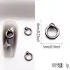 Decorações de Nail Art Populares e da Moda Estrela de Cinco Pontas Vários Estilos Acessórios de Nail Art DIY Transfronteiriços Atacado