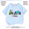 Roupas Banban Kindergarten Camiseta para Playground Infantil Manga Curta Banban Garden Algodão Roupas Infantis Desenho Animado Tops Infantis Tendência