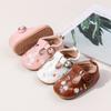 Zapatos de bebé de moda multicolor primavera y otoño bordados para niños pequeños de cuero suela de goma antideslizante BMB4145
