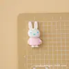 Accesorios de resina de Oso Durmiendo y Conejito para manualidades DIY, fundas de teléfono, imanes para refrigerador, decoraciones para zapatos y accesorios para el cabello