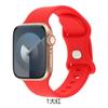 Apple Watch Apple Iwatch Correa de Silicona Apple Hebilla Mariposa Correa de Reloj de Ocho Hebillas Aplicable