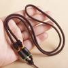 Corda para Pingente de Pescoço de Obsidiana Corda de Colar de Contas de Arroz Joias Cordão para Pingente de Jade Prateado para Homens e Mulheres Venda por Atacado