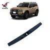 Adecuado para Toyota 24 Prado placa protectora trasera interior Land Cruiser LC250 pedal de bienvenida de acero inoxidable