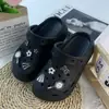Novos Acessórios para Sapatos Croc Flor de Sapato de Metal Fivela de Sapato Série Futebol Masculino DIY Fivela Decorativa Adaptação Transfronteiriça
