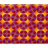 En stock, generación de tela de cera africana, tela de poliéster de doble cara con estampado geométrico, tela africana, tela de comercio exterior