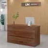 Mostrador de caja tienda de conveniencia tienda de ropa salón de belleza empresa mostrador de bar pequeño escritorio de recepción simple moderno
