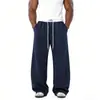 Comércio Exterior Transfronteiriço Estilo Preguiçoso Americano Calças de Moletom Casuais Margiela para Homens, Calças Longas Largas Retas Emagrecedoras