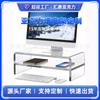 Suporte de Acrílico Transparente Personalizado de Fábrica Suporte de Exibição Elevatório Dobrado a Quente Suporte Elevatório para Monitor de Computador