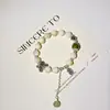Pulsera de Cerámica Jingdezhen Nueva Historieta China Pulsera Boutique Venta al por Mayor Estudiante Joker Explosiones Puesto del Mercado Nocturno Pulsera