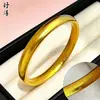 Cabelo liso de fábrica herança método antigo pulseira costas de loach feminina ouro vietnamita banhado a ouro maciço pulseira método antigo joias atacado