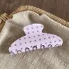 Pinza de pelo coreana de alta gama para mujer, exquisita pinza de tiburón para la parte trasera de la cabeza, pinza de pelo de verano, pasador de estrella de dibujos animados, accesorio para el cabello