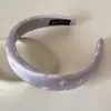 Diadema de Diseño Estilo Coreano con Lazo Pequeño, Diadema Casual y Sencilla, Diadema de Esponja de Color Sólido, Versátil y Moderna