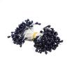 Núcleo de flor de gasa de imitación hecho a mano DIY horquilla antigua material de flor para combinar núcleo de flor para la cabeza accesorios para el cabello