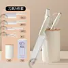 Juego de Cuchillos de Cocina para Regalo, Juego de Cuchillos para Deshuesar, Combinación de Cuchillo de Chef, Suministros de Cocina para el Hogar, Cuchillo Afilado para Rebanar