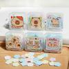 Jabón de Manos Desechable en Hojuelas Sanrio Dibujos Animados Kuromi Hojuelas de Jabón Pétalo Estudiantes Llevan Papel de Jabón Consigo