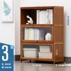 Estante de biblioteca de piso integrado a la pared para el hogar, habitación infantil, librero, a prueba de polvo, simple, casillero, artefacto de almacenamiento