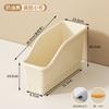 Caja de Almacenamiento Estilo Japonés para Gabinete de Cocina Cesta de Almacenamiento para Utensilios de Cocina con Poleas Caja de Almacenamiento para Artículos Varios Debajo del Fregadero Caja de Almacenamiento Inclinada