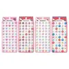 Mini Pegatinas de Cristal 3D Sanrio Hello Kitty Pegatinas Educativas de Recompensa Hechas a Mano para Niños Decoración de Teléfono y Computadora
