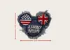 Patches de Tecido Jeans Lavado Retro Moda Coração Pequeno e Estrela de Cinco Pontas para Acessórios de Roupa, Sapatos, Chapéus, Bolsas e Patches Decorativos Bordados