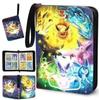 Livro de Coleção de Cartas Pokemon Livro de Cartas Pokemon Livro de Armazenamento Ultraman Bolsa de Cartas de Couro Carter Livro de Coleção com Zíper