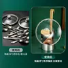 Suporte Multifuncional Simples de Aço Inoxidável Grau Alimentício para Tampas de Panelas de Cozinha, Suporte para Armazenamento de Tábuas de Corte, Suporte Integrado para Armazenamento com Drenagem para Colheres de Sopa