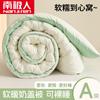 Edredón Nanjiren acolchado de invierno, cálido y básico para dormitorio de estudiantes, ropa de cama individual de invierno, 2024