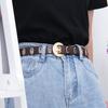 Nuevo Cinturón Air Eye para Mujer Europeo y Americano Forma Cóncava Cinturón Decorativo para Mujer Combinación Versátil Moda Retro con Cinturón para Jeans