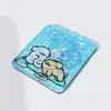 Imán de Nevera de Dibujos Animados de Cachorro en Línea con Ondas de Agua Imán Magnético Transparente Decoración Piscina Pequeño Regalo