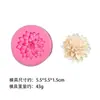 Flor de Pluma Hecha a Mano DIY Transfronteriza Rosa Flor de Acebo Loto Pequeño Margarita Flor del Amante Guirnalda Decorativa Molde de Silicona